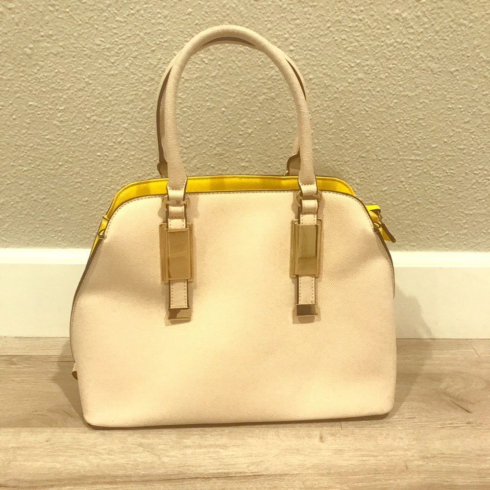 White purse